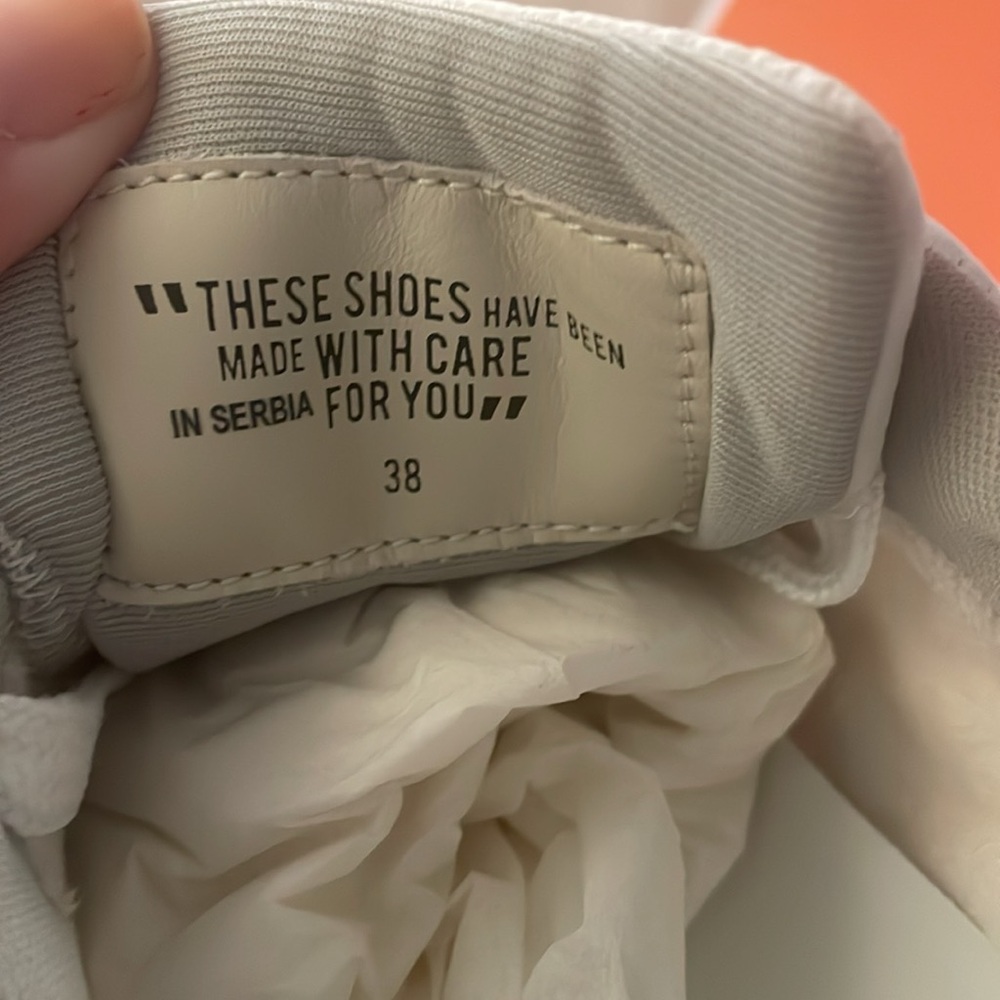 NWT VOILE BLANCHE QWARK HYPE WOMAN Suede And Technical Fabric Sneakers in White - Picture 16 of 16